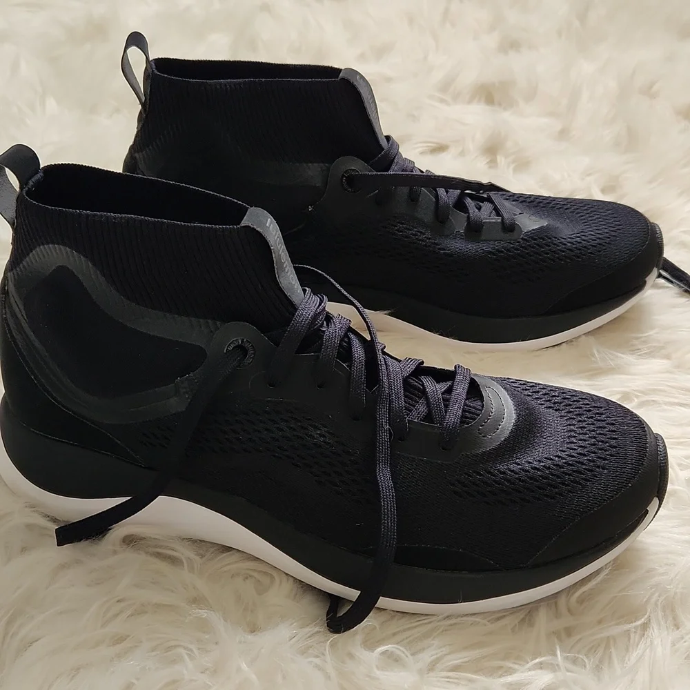 Lululemon Chargefeel Mid Womens Workout Shoe In Black/Anchor/White Size 9.5 - Picture 11 of 17